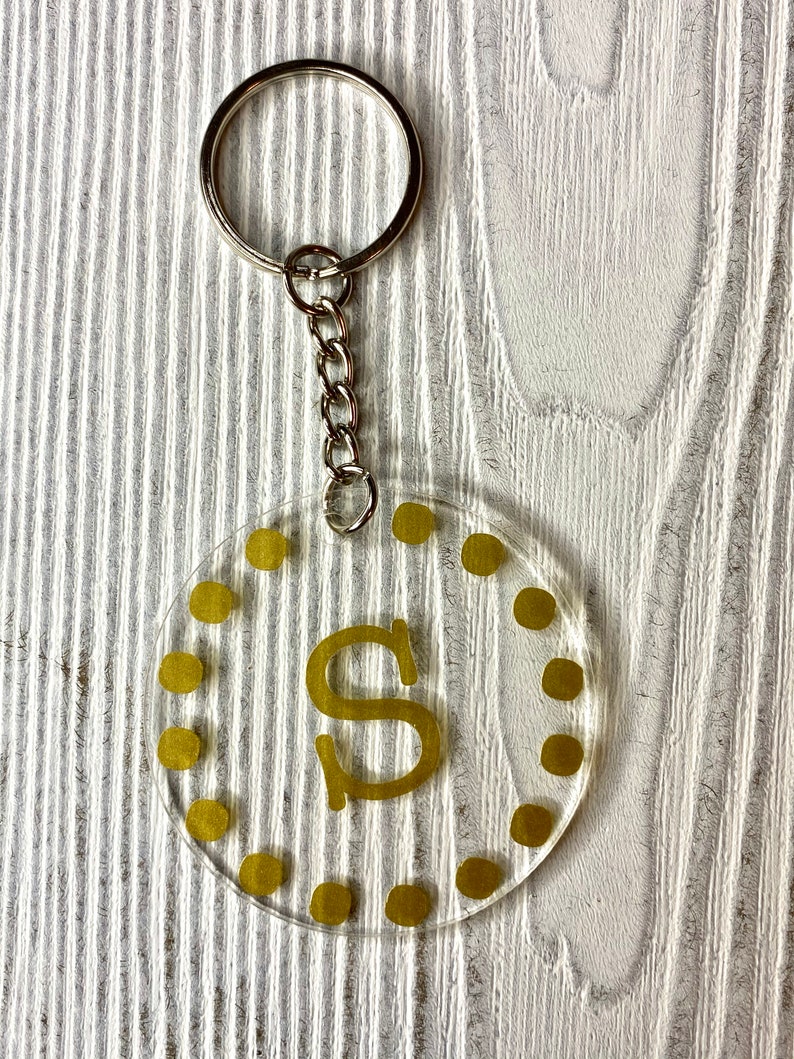 Gold Elegance Keychain
