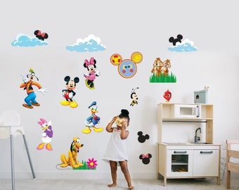 Mickey Mouse & Friends Wall Stickers Decals WC364