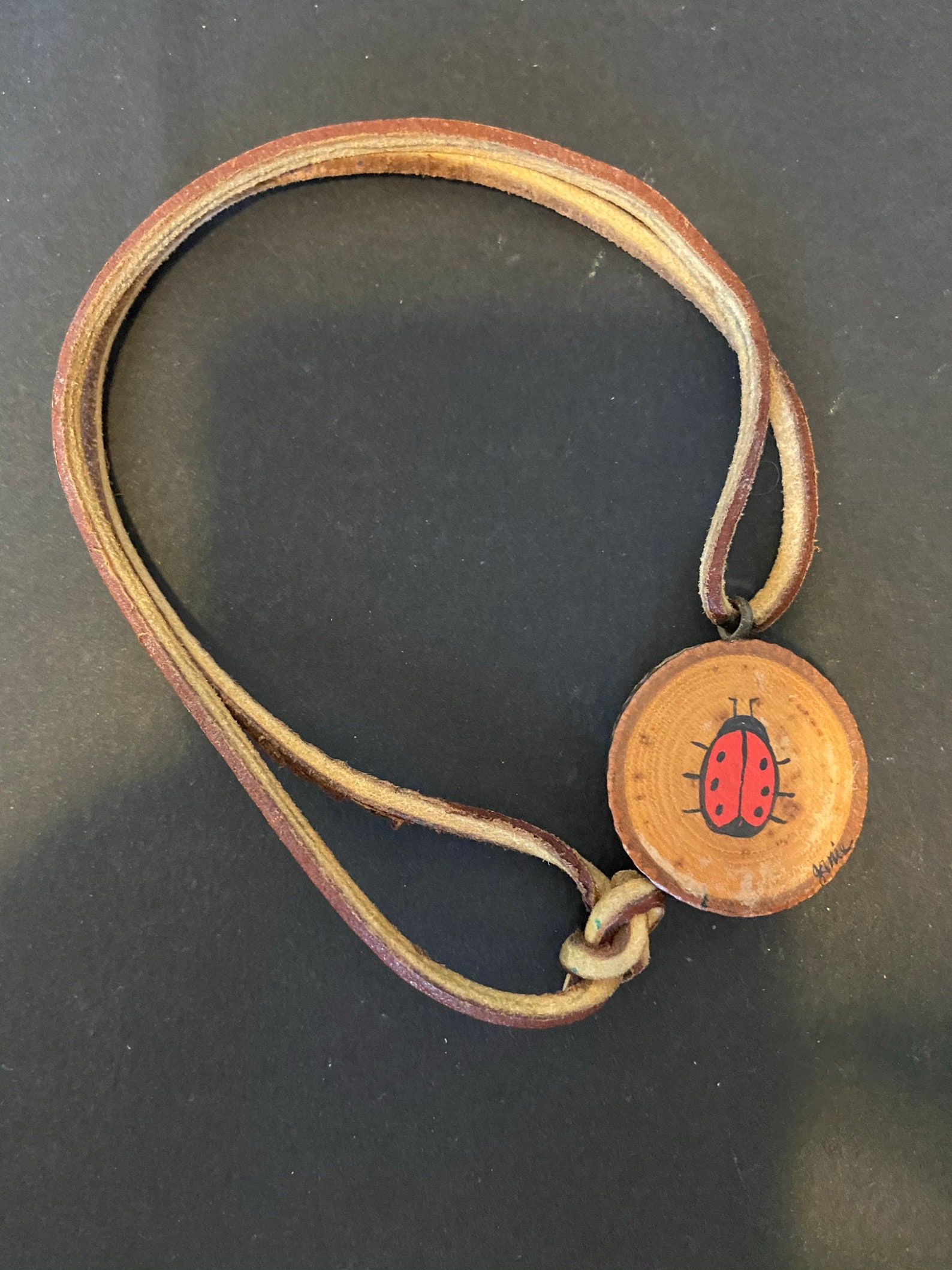 Marienkäfer Kette aus Kunstholz | Etsy