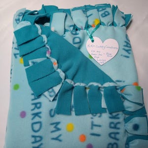 C'est mon Barkday Blue - Bleu