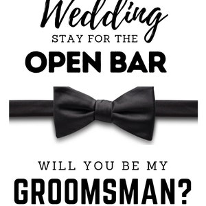 PRINTABLE Groomsmen Proposal Cards - Etsy