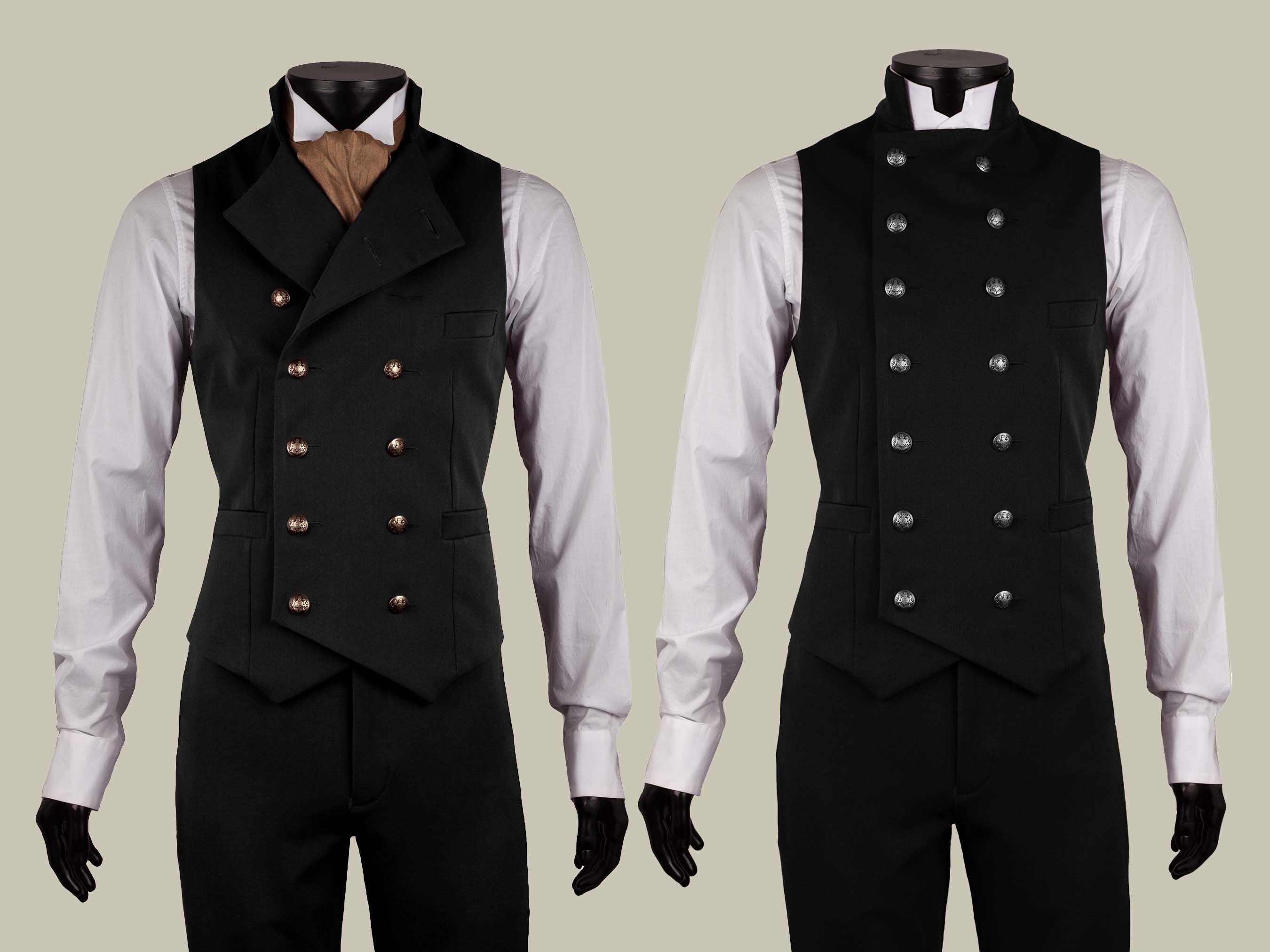 Double Breasted Waistcoat & Trousers by Excalibur Belgium