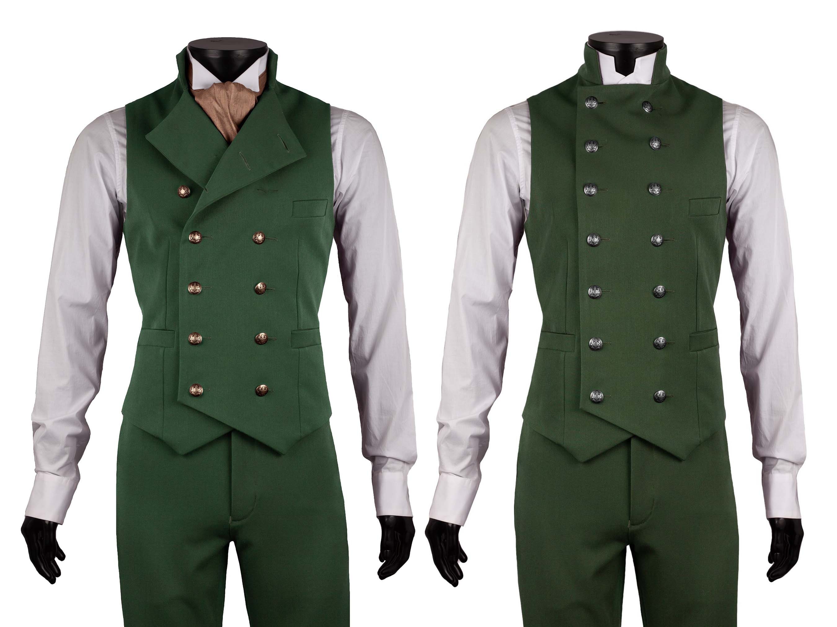Double Breasted Waistcoat & Trousers by Excalibur Belgium