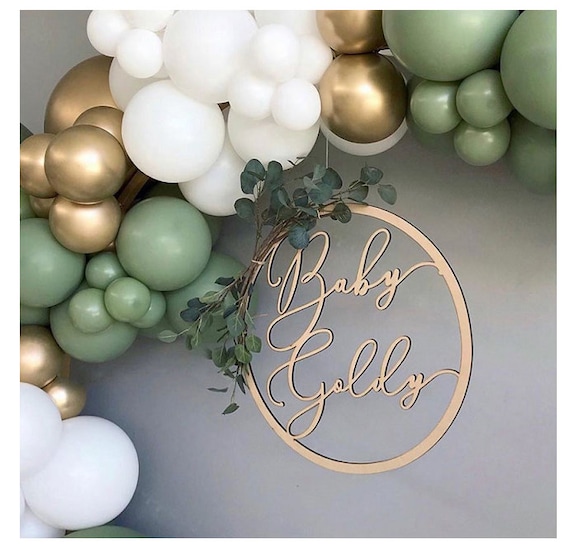 Kit De Globos Para Decoración 138 Piezas – Verde, Dorado Y Blanco, Varios Tamaños, Incluye Cinta Y Pegamento