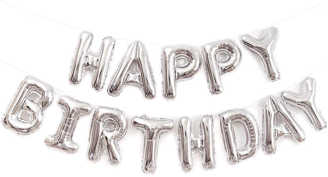 thumbnail image 2 of Self-Inflating Happy Birthday Foil Balloon Pack - 16ct For 18th, 25th, 40th 2 of 6