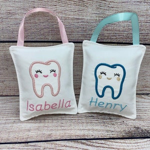 Tooth fairy pillow/ personalized tooth fairy pillow