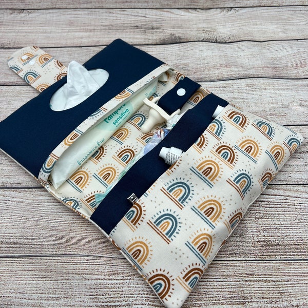 Diaper Bag/ Diaper Clutch/ Small Diaper Bag/ Nappy Wallet