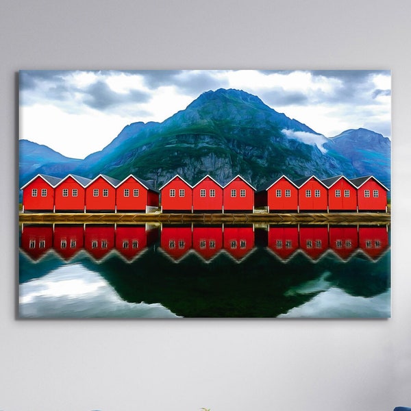 Cabin Wall Art Etsy