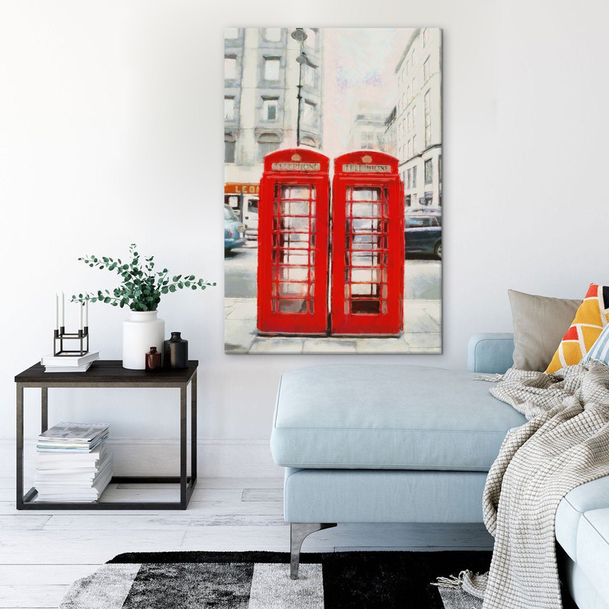 KAV London Red Phone Booth Sparschwein Aus Zinklegierung – 14 Cm, Dekoratives Modell, Geschenkidee