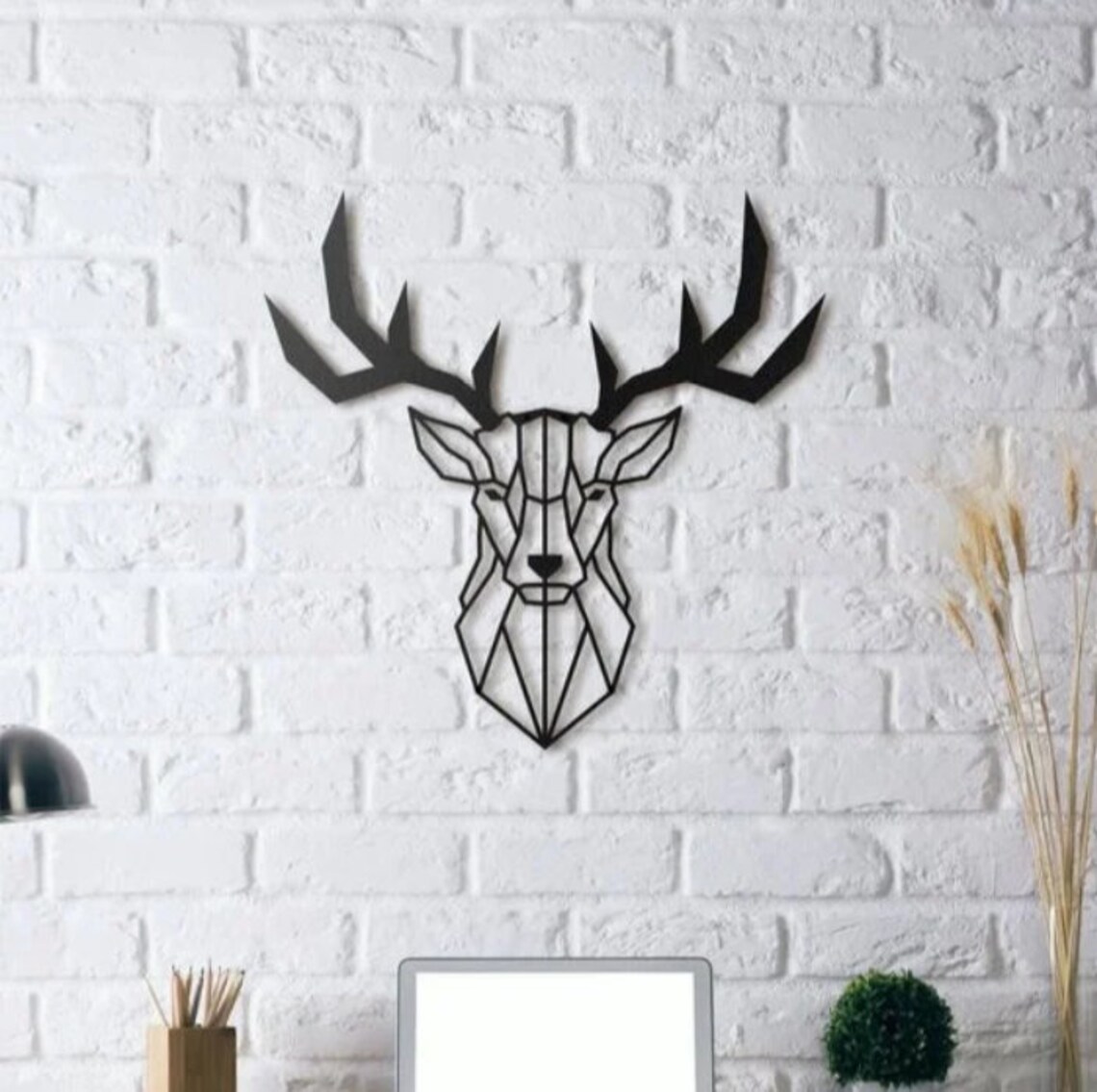 3D printed Wall Animal Sticker 35 cm Home Room Decor Art Etsy