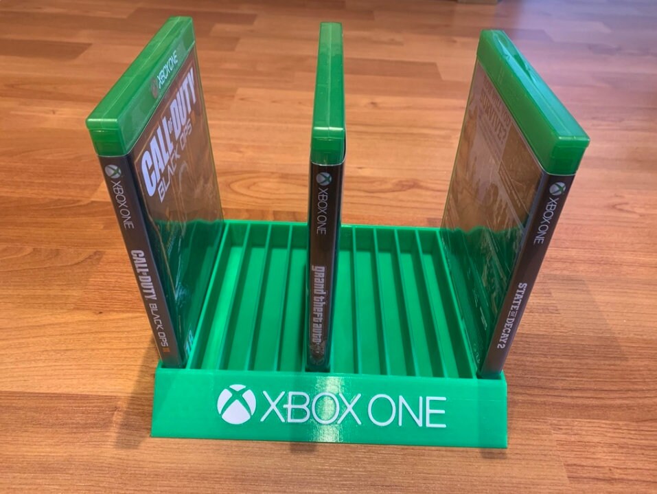 XBOX ONE Game Case Holder on 12 Games 3D Printed EU Stock Etsy