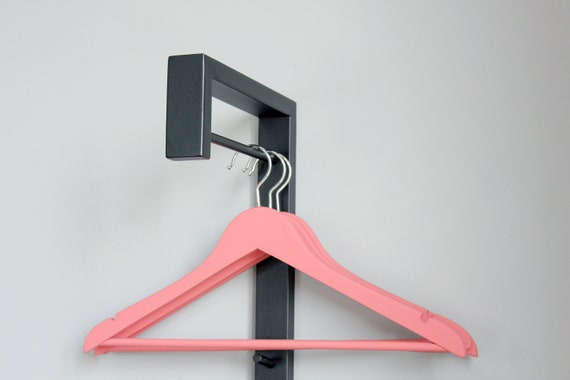 Metal Wall Mounted Hook, Wall Mounted Clothes Rack, Coat Hanger, T-shirt  Hanger, Metal Wall Coat Hanger, Laundry Hanger, Clothes Drying Bar 
