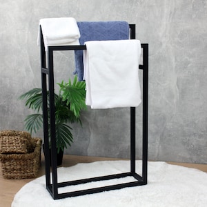 Towel Holder, Bathroom Towel Rack, Metal Bathroom Shelf, Bathroom storage, Bathroom Shelf Towel bar, Bathroom Towel Storage, Wall Mount15.07
