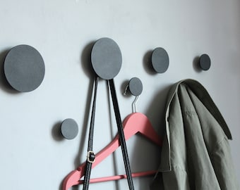 Set of Metal Hooks Hooks Fixtures Long Dowel Wall Hook Wall