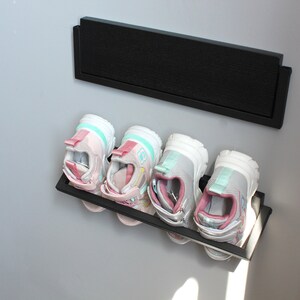 Wall Mounted Shoe Rack | Shoe Rack Entryway | Industrial Metal Shoe ...