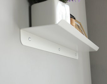 Black Metal Shelf, Frame Shelf, Decorative Wall Shelf, Rustic Furniture, Floating Wall Shelf, Modern Metal, Decorative Minimal Display Shelf