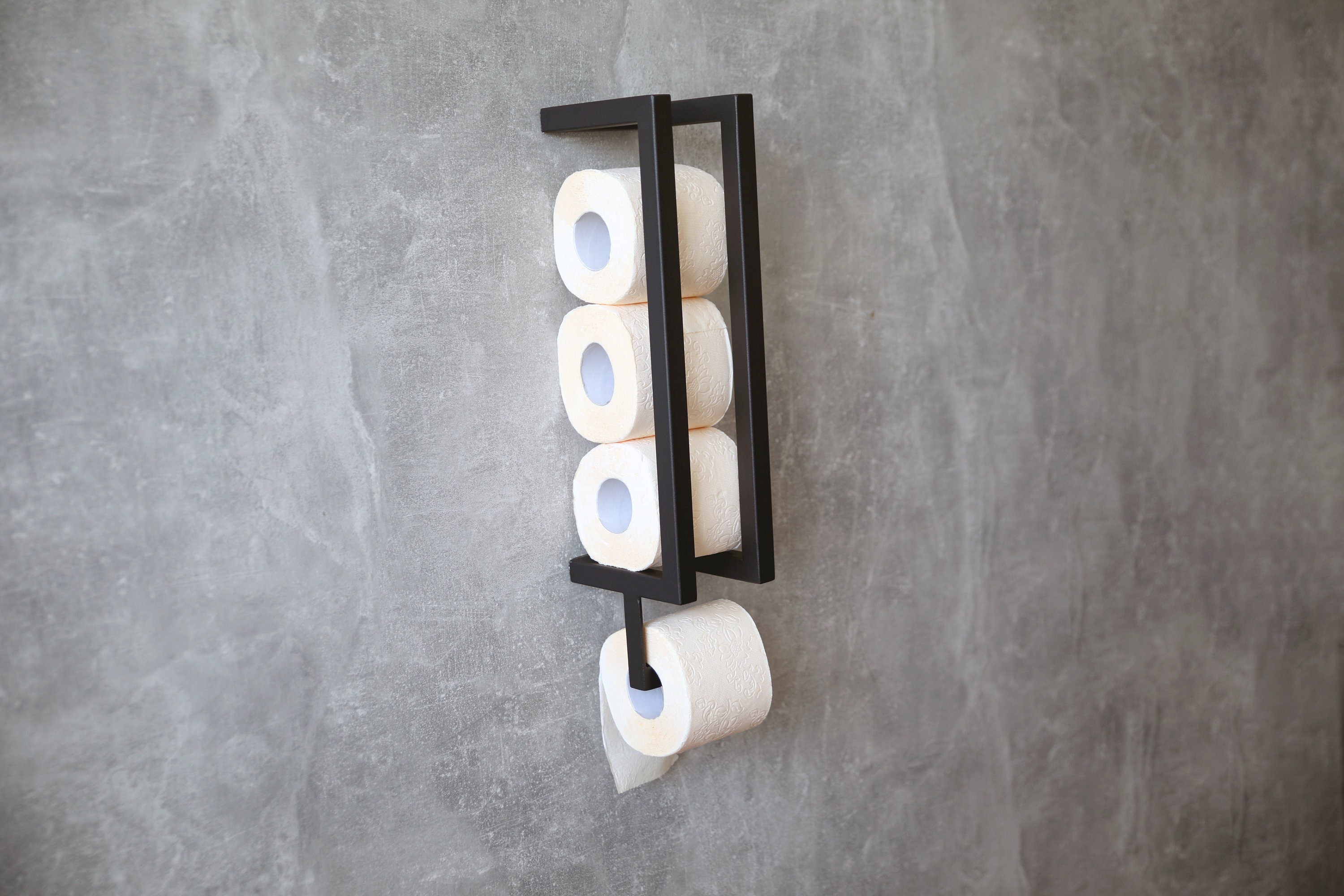 Amazon.com: theaoo Toilet Paper Holder Stand with Shelf