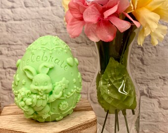 Easter Egg Soap, Easter Soap, Easter, Easter Basket, gifts for Easter, soap, bath and beauty, gifts for kids, unique gifts, handmade soap