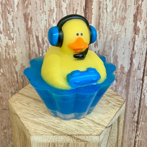 Video game soap, gamer, gifts for kids, children's soap, birthday gifts, beauty products, bath products, unique gift, bar soap, rubber duck