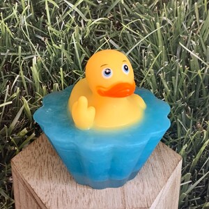 Funny rubber ducky glycerin soap, funny gifts, adult humor, bath and beauty products, unique gift, bar soap, rubber duck, skincare