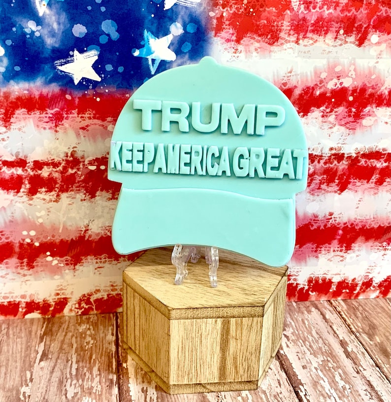 Huge Trump Hat Soap, political gifts, Make America Great Again, Donald Trump, bar soap, bath and beauty, Republican gifts, stocking stuffer image 1