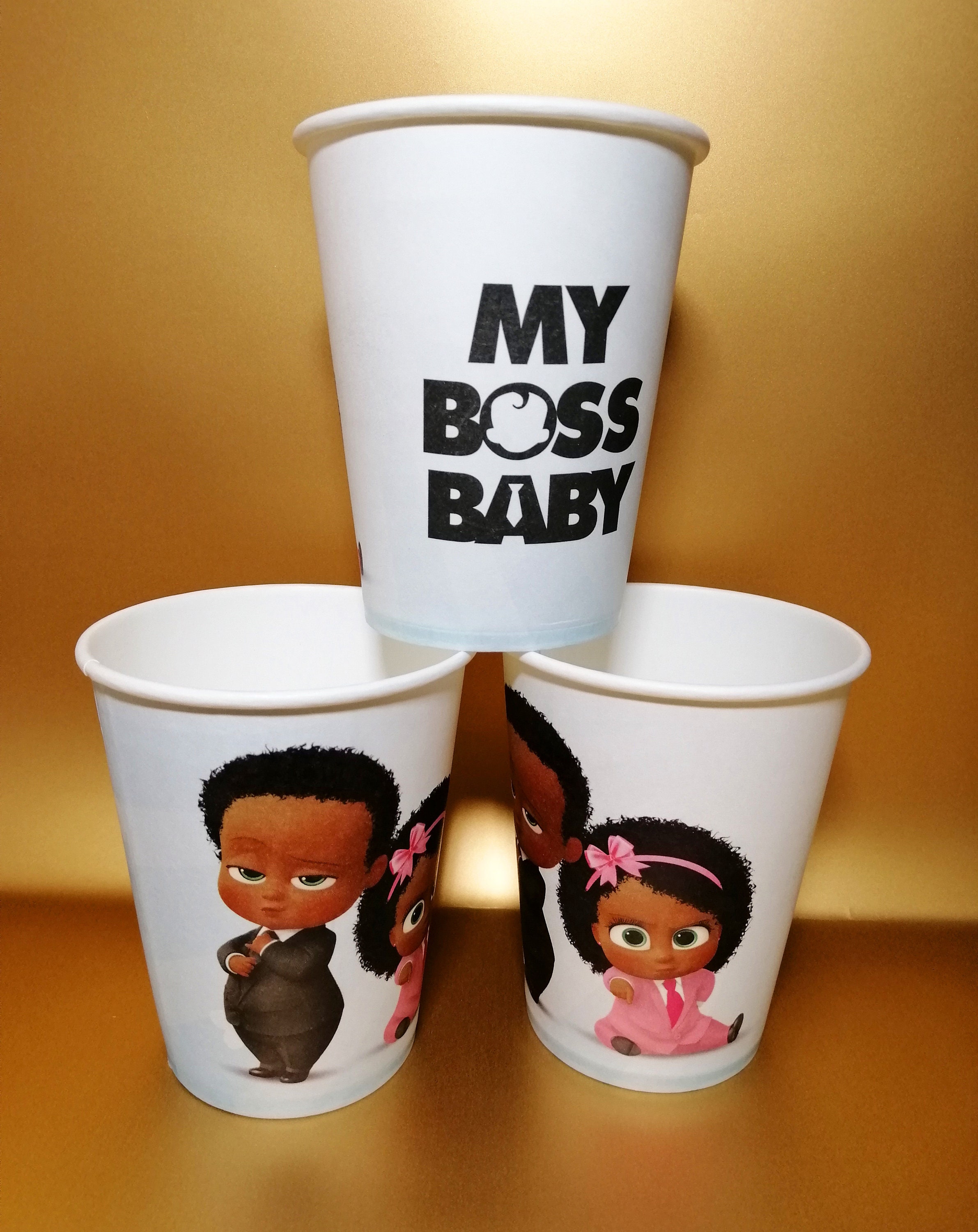 Baby Shower Party supplies cups Baby Girl African American Etsy