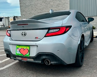 Slime Ooze License Plate Frame Cover - Custom JDM Tuner Gift for Car Lovers - Unique Frame for Car Shows & Mods