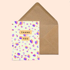 Mixed Pack Thank you cards / greetings cards / modern thank you cards /wedding / pack of 10 / 5 or individual. A6. zdjęcie 3