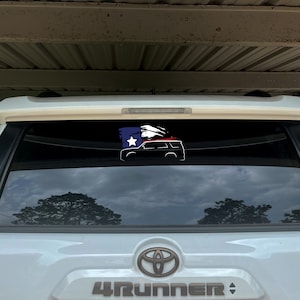 4 Runner Texas flag