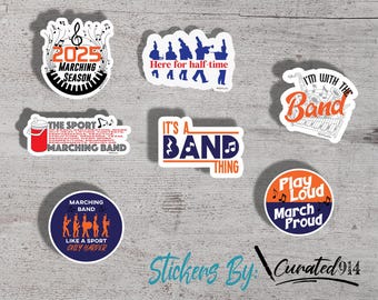 Marching Band Stickers