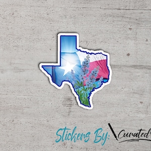 Naklejka Texas Blue Bonnet