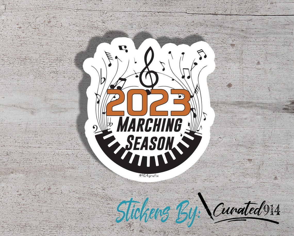Marching Band Stickers Etsy