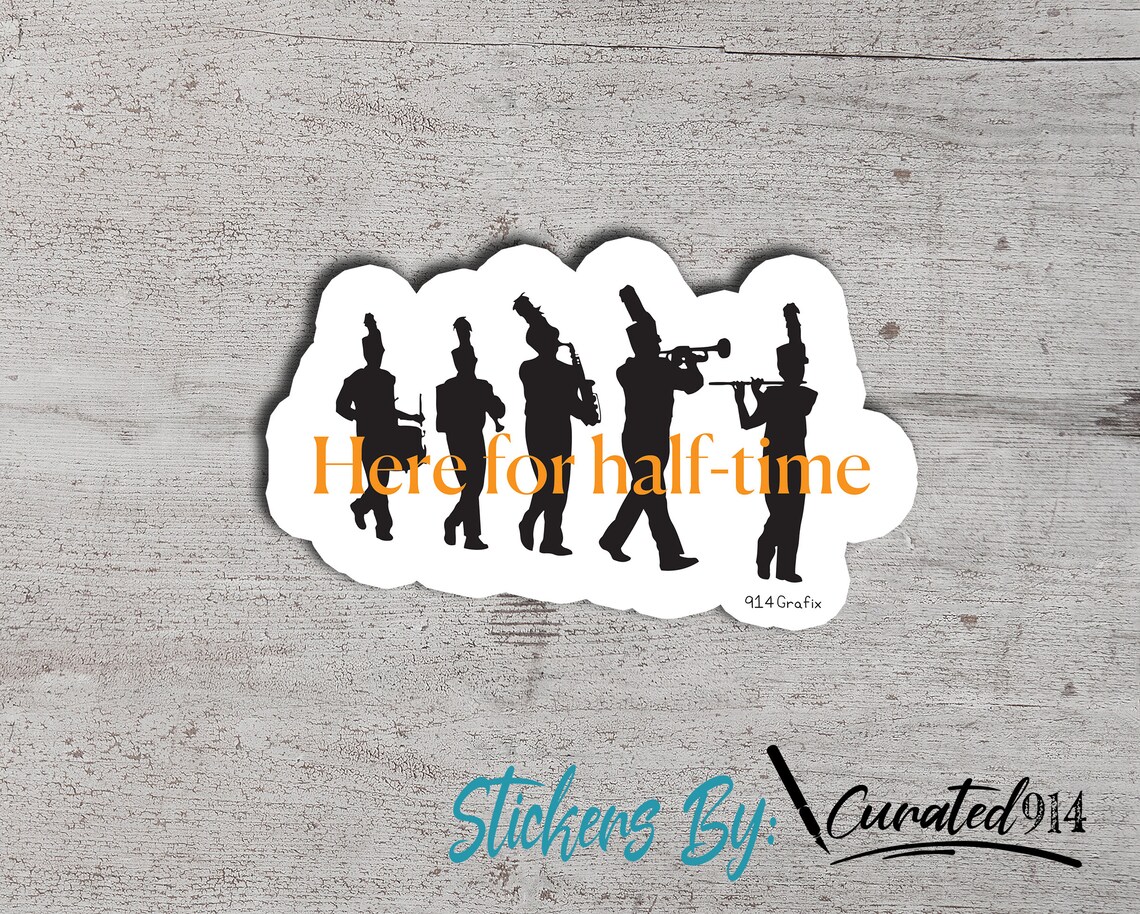 Marching Band Stickers Etsy