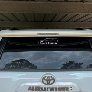 4 Runner State Decal