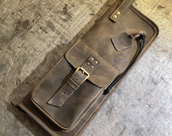 Leather Drum Stick Bag