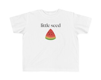 LIVRAISON GRATUITE T-shirt pour tout-petits Little Seed Palestine, collecte de fonds pour une famille à Gaza