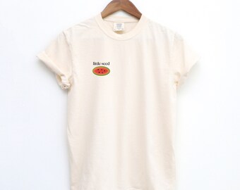 Little Seed Adult t-shirt, Watermelon Free Palestine Fundraiser, Fundraiser for family in Gaza