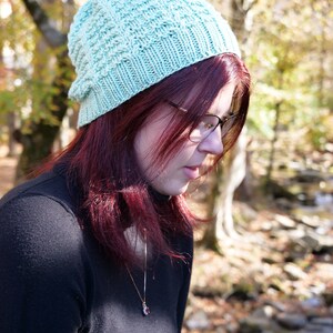 Knitting PATTERN Chimney Tops Trail Hat Pdf Download. One Size Fits most teen or adult instructions in English