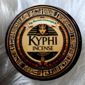 OPULENT KYPHI INCENSE, Traditional Recipe, Over 20 ingredients, Egyptian Magick, Powerful Cleansing, Protection, Abundance, Manifestation