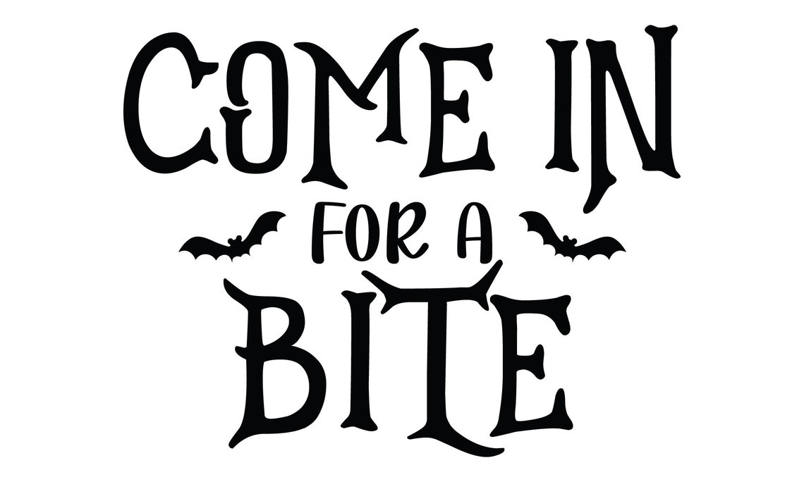Come In For A Bite Svg Come In For A Bite Door Mat Etsy
