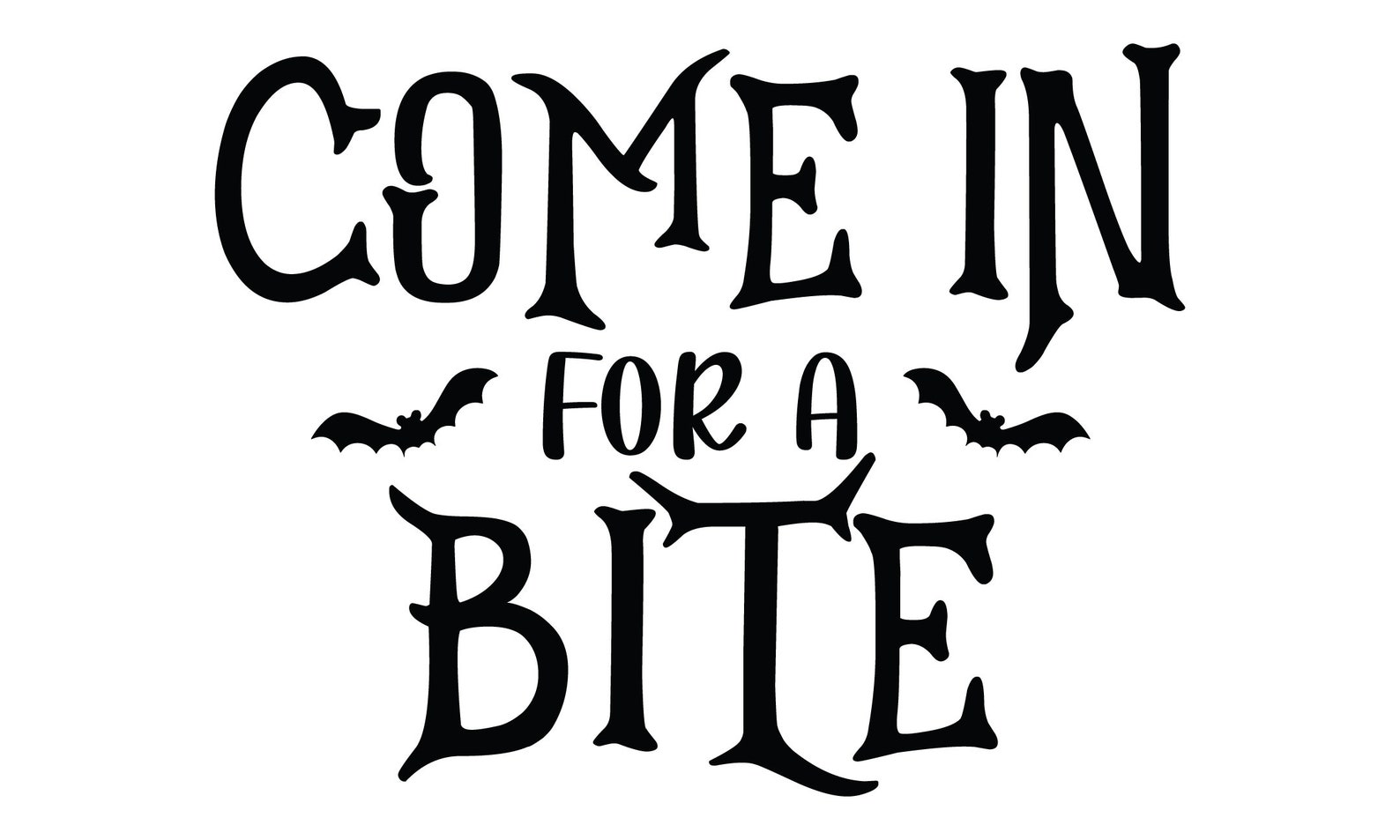 Come In For A Bite Svg Come In For A Bite Door Mat Halloween Door Mat