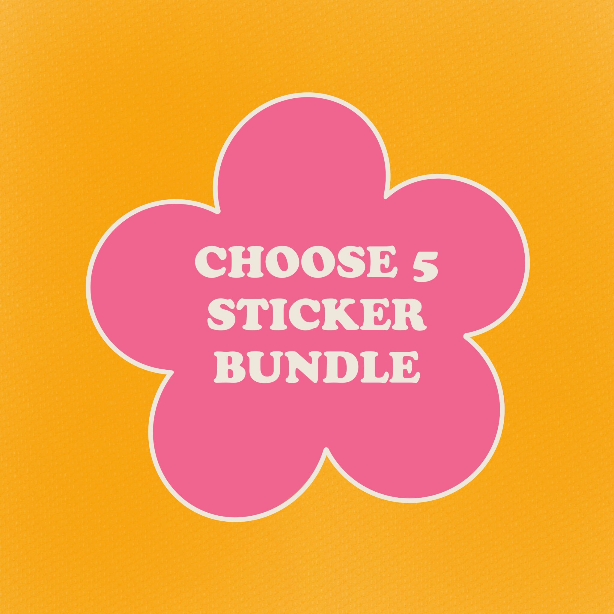 Choose 5 - Sticker Bundle (waterproof Stickers) - Etsy