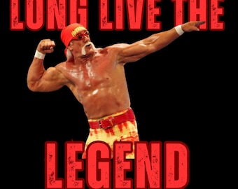 Hulk Hogan, Hulkamania, RIP Tribute, Long Live the Legend, WWF, Hulkster PNG