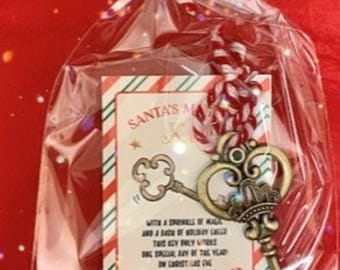 Santa's Magic Key, Key for Santa, For Homes without a Chimney for Christmas Eve