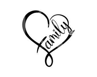 Download Family Heart Svg Etsy