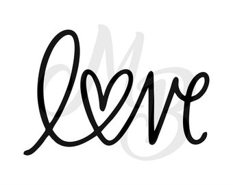 Download Love Svg File Etsy