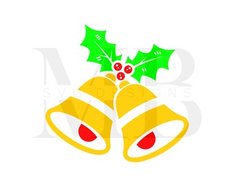 Download Christmas Bells Svg Etsy