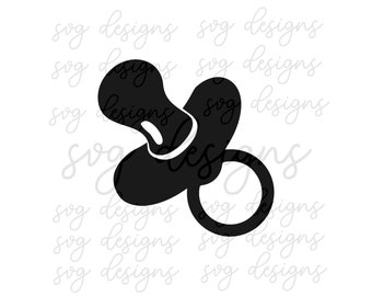 Download Baby Pacifier Svg Etsy