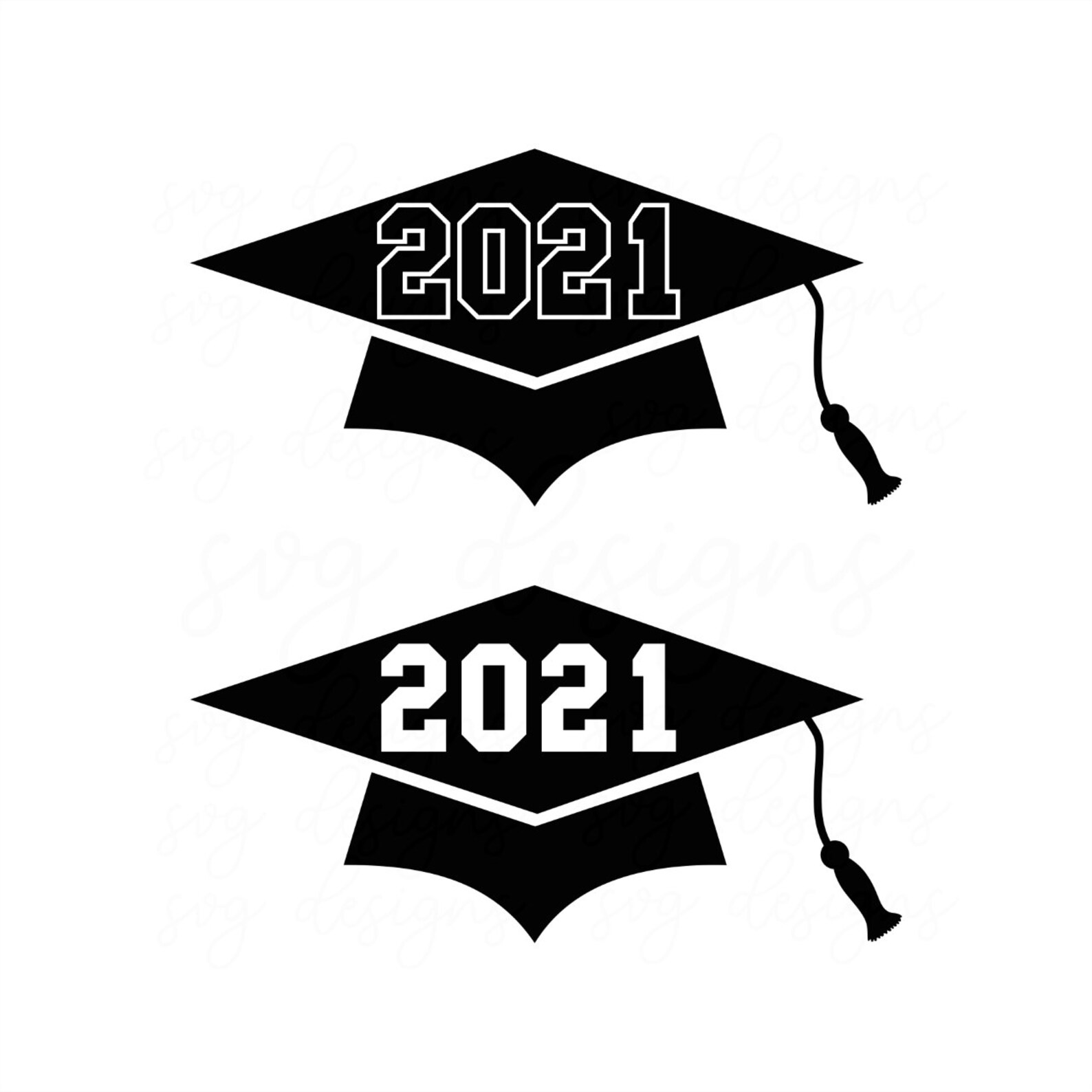 Download 2021 Graduation Cap Bundle SVG Clase 2021 SVG Senior 2021 | Etsy