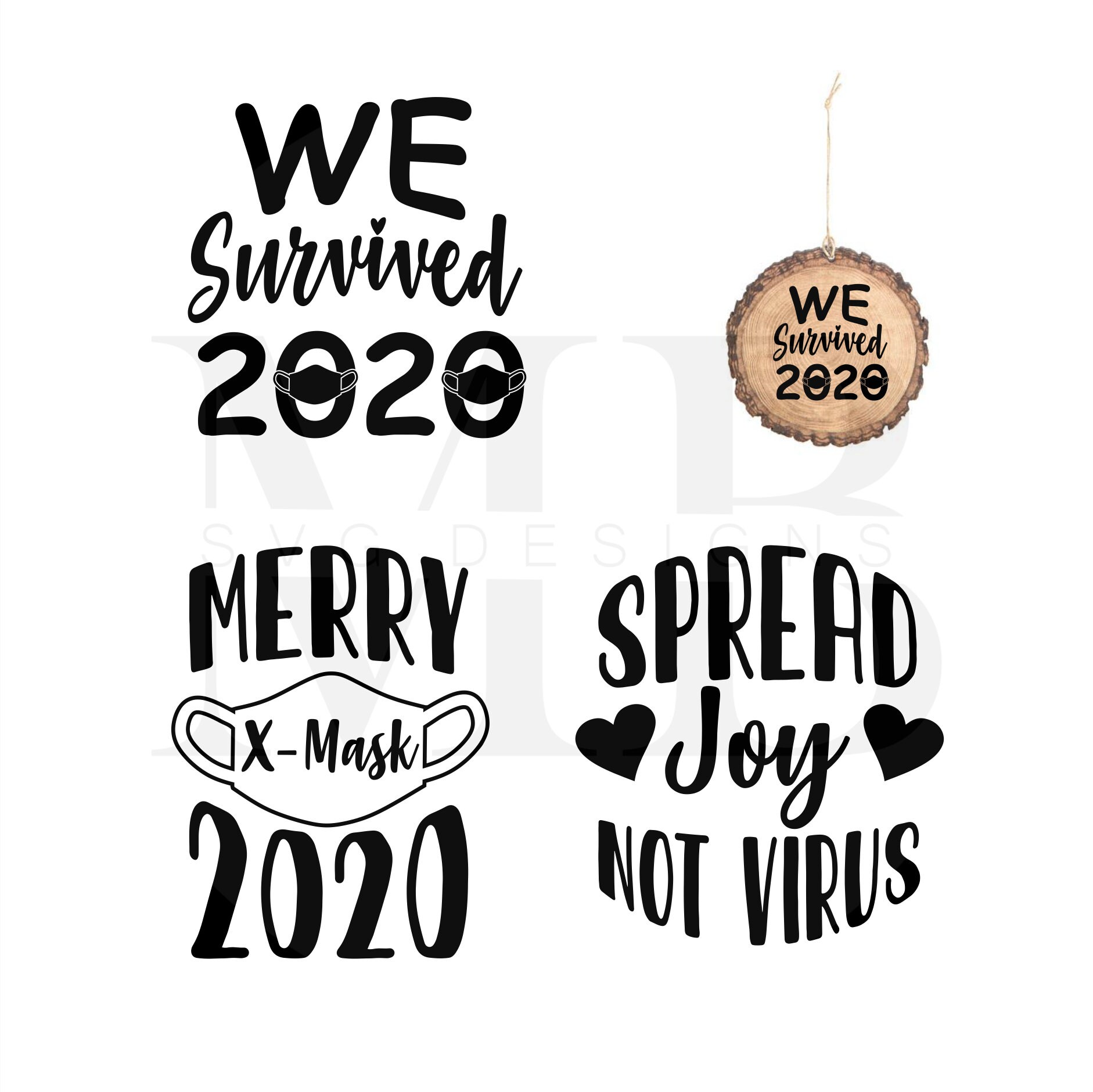 Christmas Ornament SVG Funny Christmas SVG 2020 Xmas Svg  Etsy